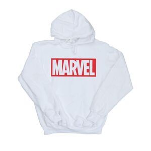 Marvel Comics Boys Classic Logo Hoodie / White